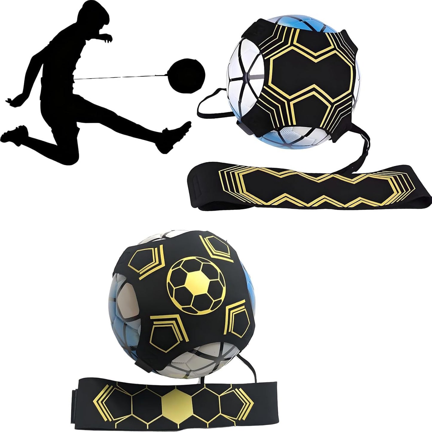 Shin Defender Kickback Trainer - Shindefender Kickback Trainer Soccer for Kids, Pass & Catch & Control the Ball Soccer Juggle Trainers for Beginners and Lovers