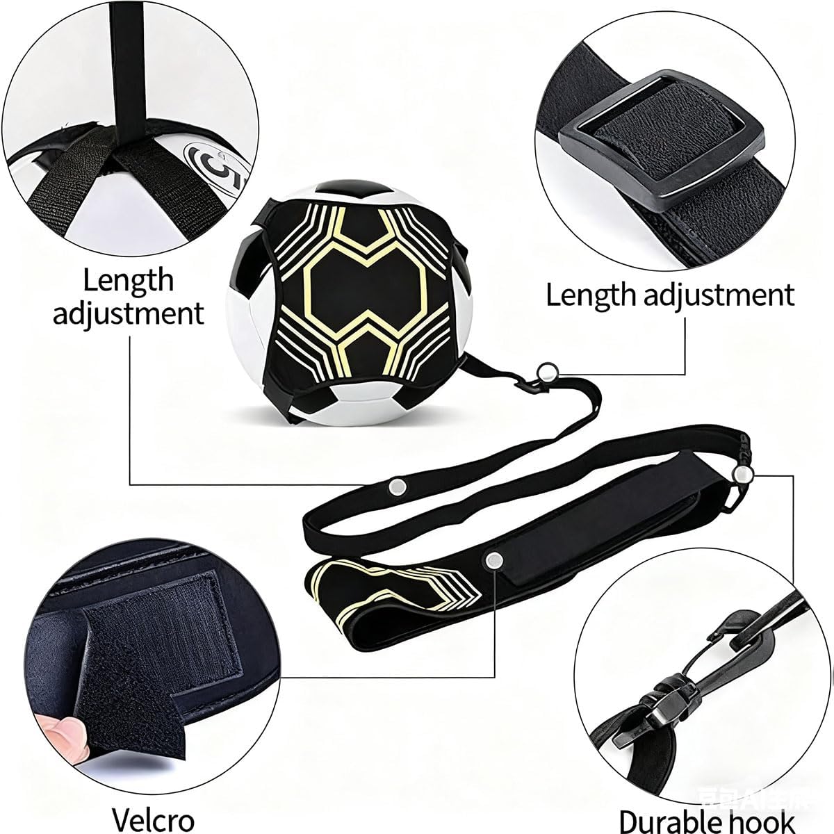 Shin Defender Kickback Trainer - Shindefender Kickback Trainer Soccer for Kids, Pass & Catch & Control the Ball Soccer Juggle Trainers for Beginners and Lovers